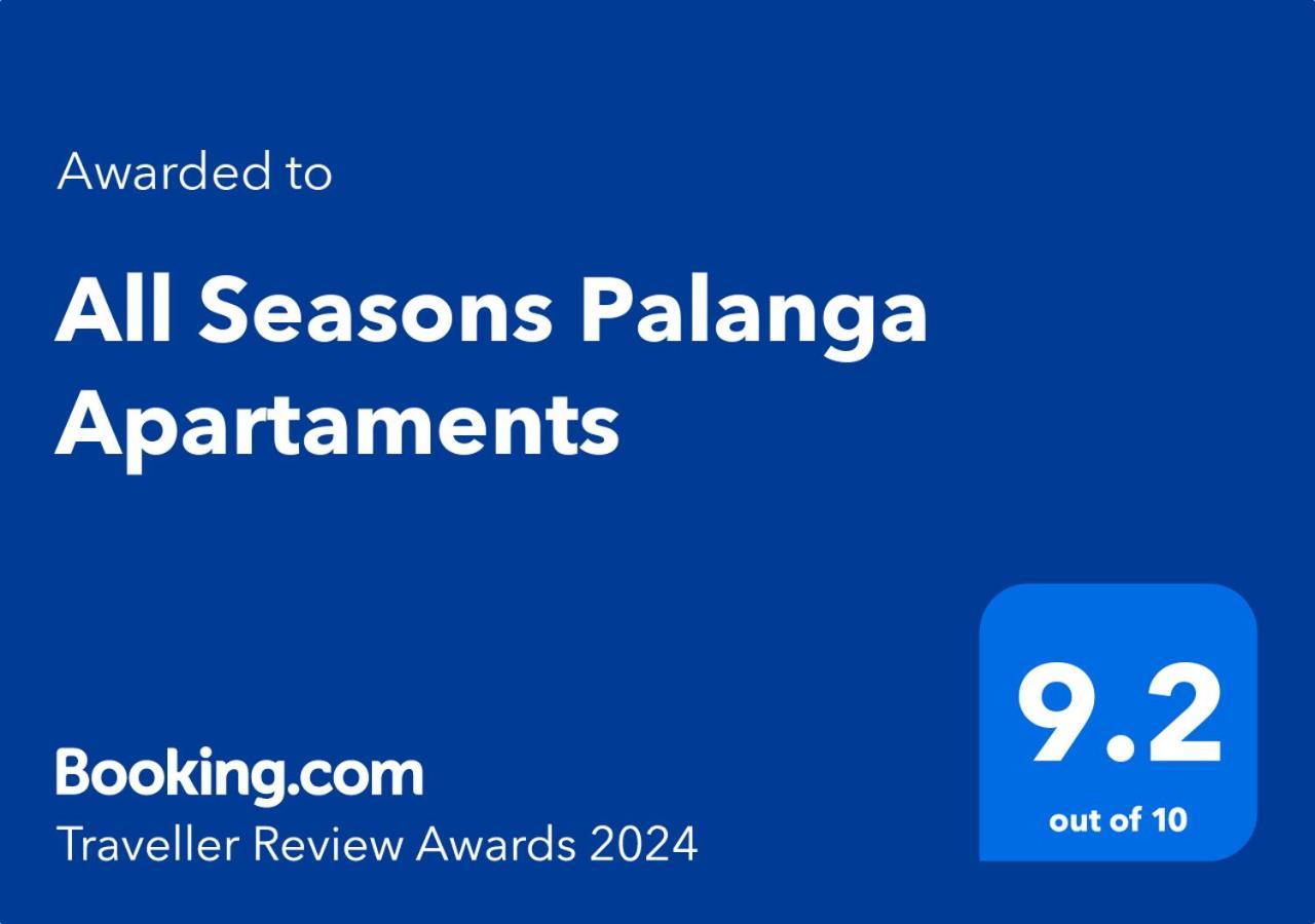 All Seasons Palanga Apartaments 외부 사진
